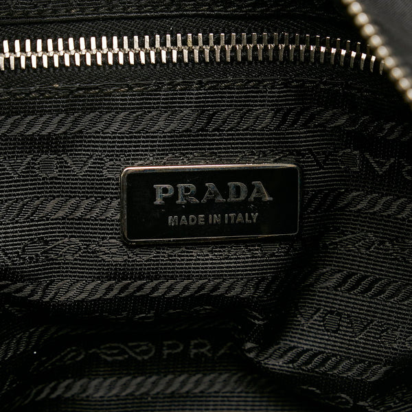 プラダ ハンドバッグ ショルダーバッグ 2WAY BN1052 ブラック ナイロン レザー レディース PRADA 【中古】