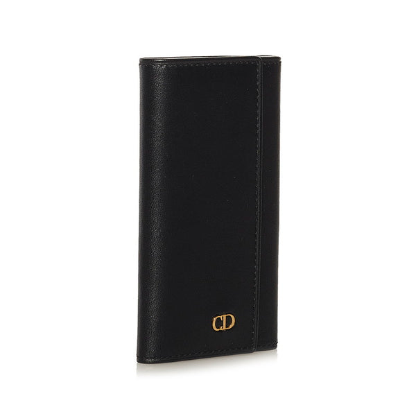 ディオール 6連 キーケース ブラック レザー レディース Dior 【中古】