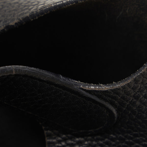 エルメス ピコタンPM シルバー金具 ハンドバッグ ブラック トリヨンクレマンス レディース HERMES 【中古】