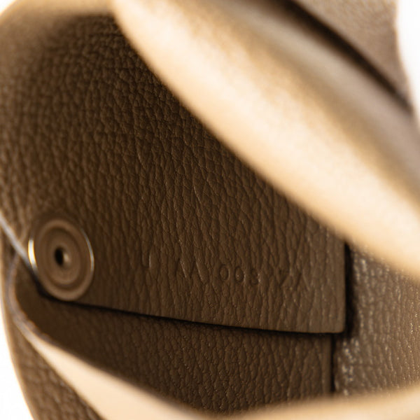 エルメス バスティア コインケース グレー レザー レディース HERMES 【中古】