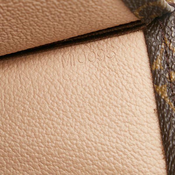 ルイ ヴィトン モノグラム サックプラ  ハンドバッグ トートバッグ M51140 ブラウン PVC レザー レディース LOUIS VUITTON 【中古】