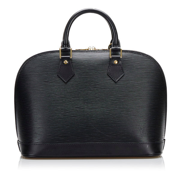 ルイ ヴィトン エピ アルマ ハンドバッグ M52142 ノワール ブラック レザー レディース LOUIS VUITTON 【中古】
