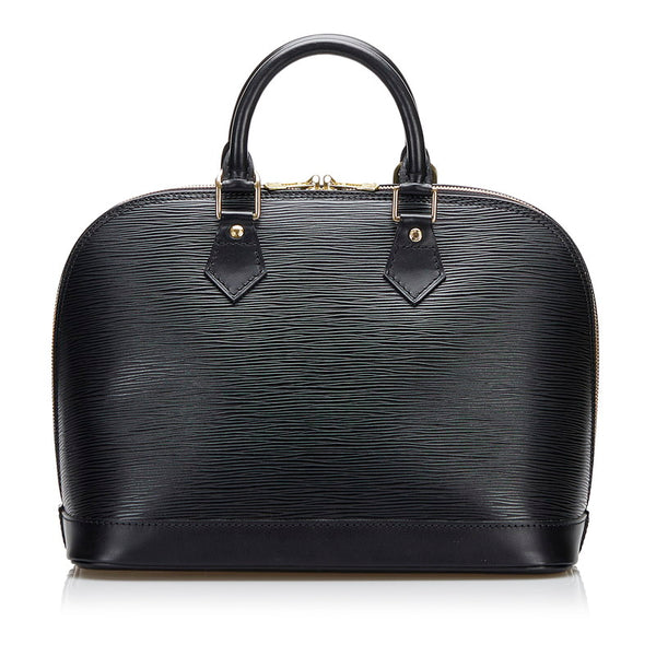 ルイ ヴィトン エピ アルマ ハンドバッグ M52142 ノワール ブラック レザー レディース LOUIS VUITTON 【中古】