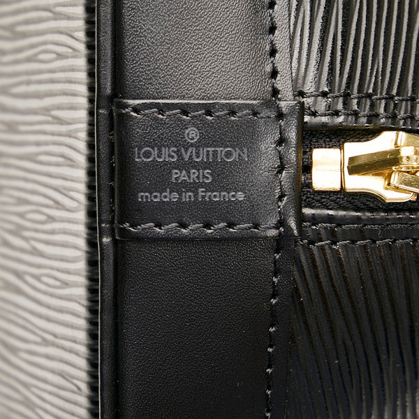 ルイ ヴィトン エピ アルマ ハンドバッグ M52142 ノワール ブラック レザー レディース LOUIS VUITTON 【中古】