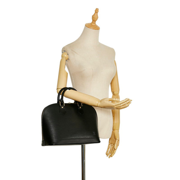 ルイ ヴィトン エピ アルマ ハンドバッグ M52142 ノワール ブラック レザー レディース LOUIS VUITTON 【中古】