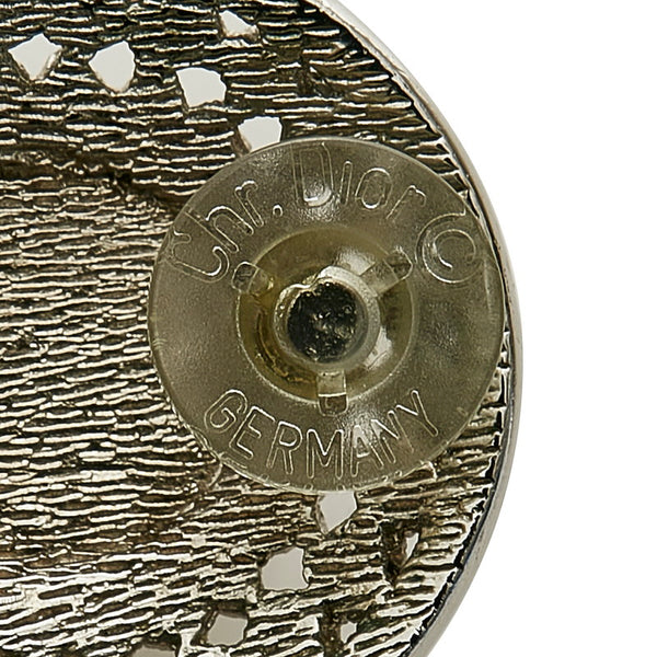 ディオール シルバー メタル プラスチック イヤリング レディース Dior 【中古】