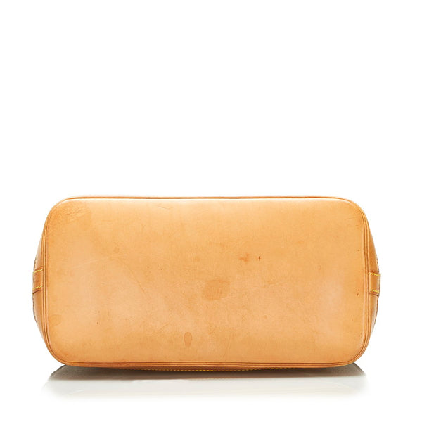 ルイ ヴィトン モノグラム アルマ ハンドバッグ M51130 ブラウン PVC レザー レディース LOUIS VUITTON 【中古】