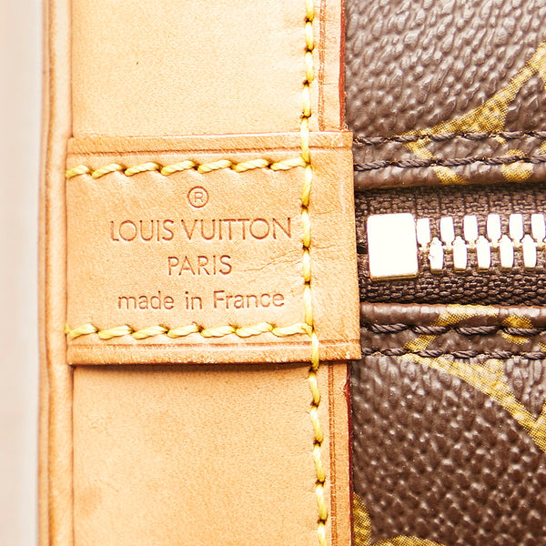 ルイ ヴィトン モノグラム アルマ ハンドバッグ M51130 ブラウン PVC レザー レディース LOUIS VUITTON 【中古】