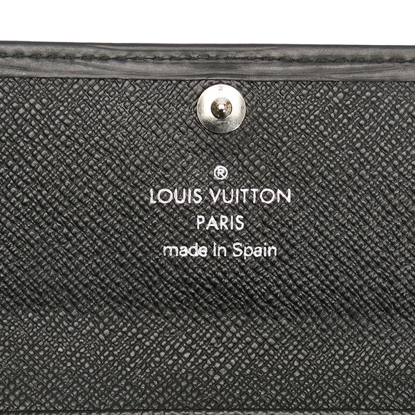 ルイ ヴィトン エピ ミュルティクレ4 4連 キーケース キーホルダー M63822 ノワール ブラック レザー レディース LOUIS VUITTON 【中古】