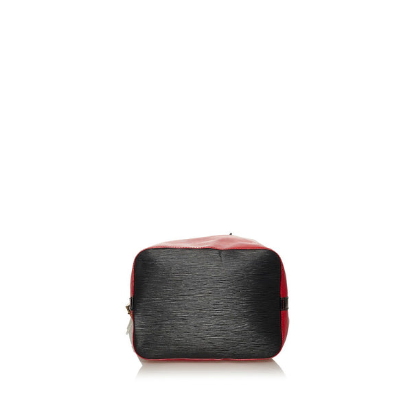ルイ ヴィトン エピ プチノエ M44172 レッド ブラック レザー ショルダーバッグ レディース LOUIS VUITTON 【中古】