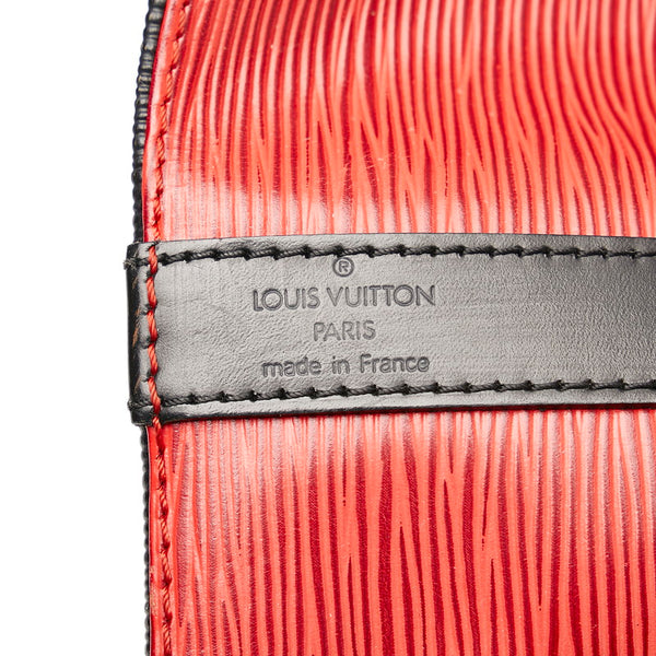 ルイ ヴィトン エピ プチノエ M44172 レッド ブラック レザー ショルダーバッグ レディース LOUIS VUITTON 【中古】