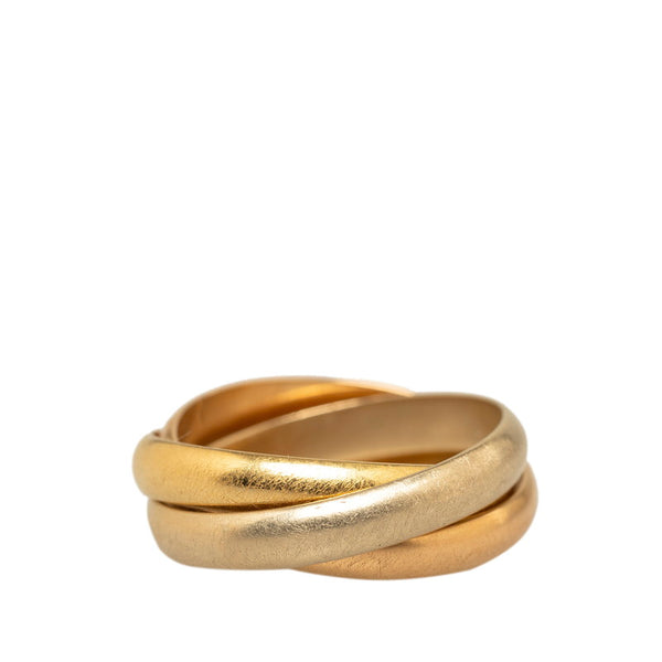 カルティエ トリニティ #57 リング 指輪 K18WG ホワイトゴールド K18YG イエローゴールド K18PG ピンクゴールド レディース CARTIER 【中古】