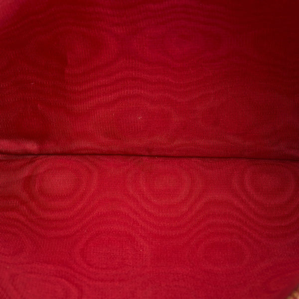 グッチ ストライプ 524788 マルチ キャンバス レザー クラッチバッグ メンズ GUCCI 【中古】