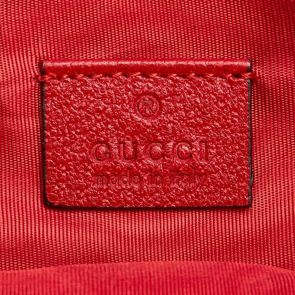 グッチ ストライプ 524788 マルチ キャンバス レザー クラッチバッグ メンズ GUCCI 【中古】