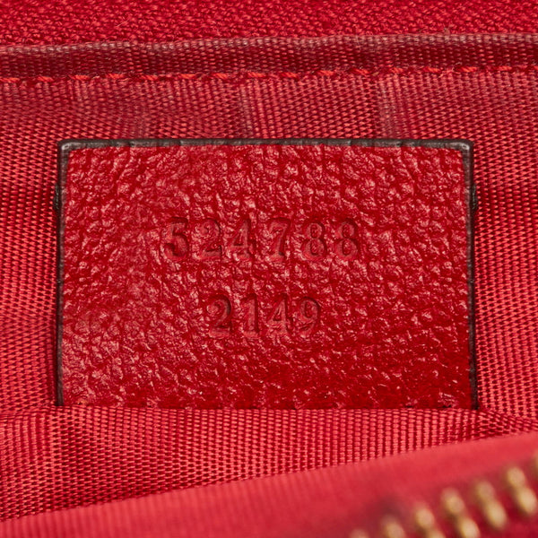 グッチ ストライプ 524788 マルチ キャンバス レザー クラッチバッグ メンズ GUCCI 【中古】