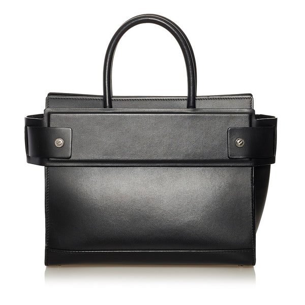 ジバンシー ホライゾン ハンドバッグ ショルダーバッグ 2WAY ブラック レザー レディース Givenchy 【中古】