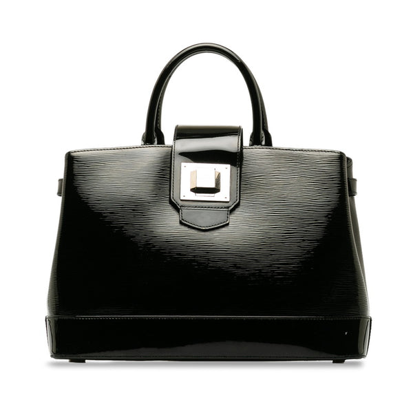 ルイ ヴィトン エピ エレクトリック ミラボーGM ハンドバッグ M4034N ノワール ブラック パテントレザー レディース LOUIS VUITTON 【中古】