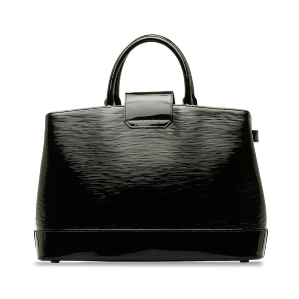 ルイ ヴィトン エピ エレクトリック ミラボーGM ハンドバッグ M4034N ノワール ブラック パテントレザー レディース LOUIS VUITTON 【中古】