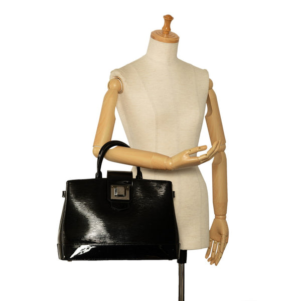 ルイ ヴィトン エピ エレクトリック ミラボーGM ハンドバッグ M4034N ノワール ブラック パテントレザー レディース LOUIS VUITTON 【中古】