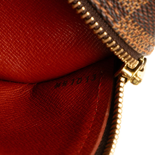 ルイ ヴィトン ダミエ パピヨン30 ハンドバッグ N41210 ブラウン PVC レザー レディース LOUIS VUITTON 【中古】
