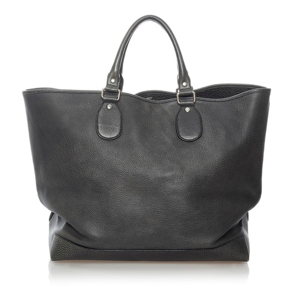 グッチ トートバッグ 232103 ブラック レザー メンズ GUCCI 【中古】