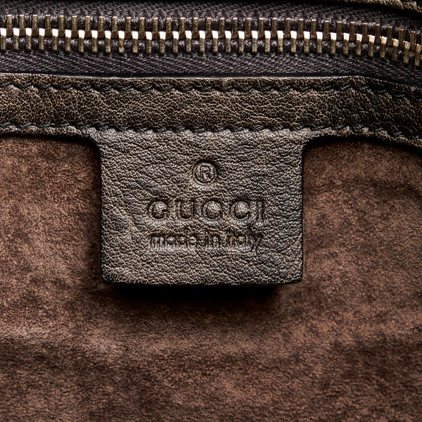 グッチ トートバッグ 232103 ブラック レザー メンズ GUCCI 【中古】