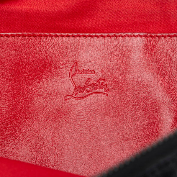 クリスチャンルブタン クラッチバッグ セカンドバッグ ブラック レザー メンズ Christian Louboutin 【中古】