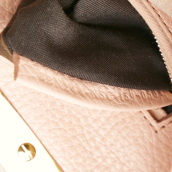 フェンディ セレリア ピーカブー ミニ ハンドバッグ ショルダーバッグ ２WAY 8BN244 ホワイト レザー レディース FENDI 【中古】