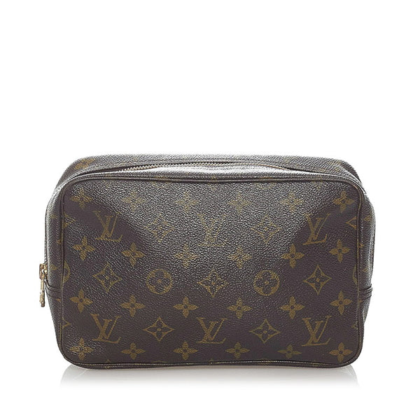 ルイ ヴィトン モノグラム トゥルース トワレット23 ボディバッグ ポーチ M47524 ブラウン PVC レディース LOUIS VUITTON 【中古】