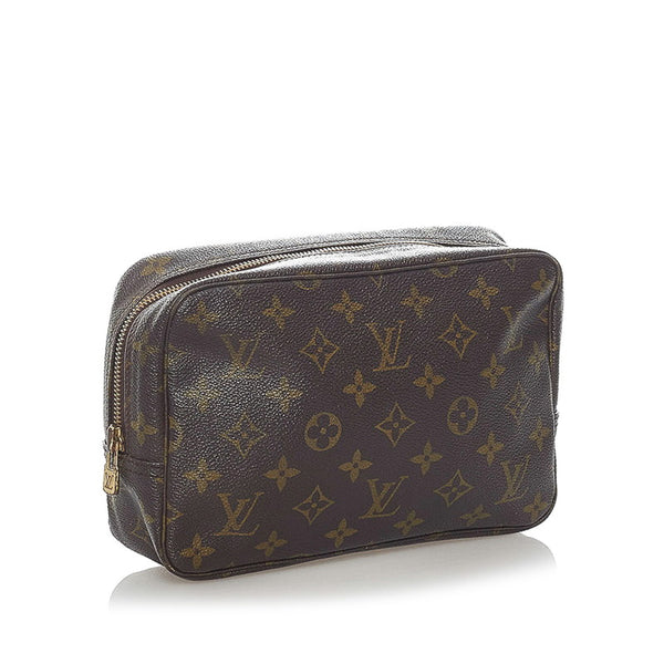 ルイ ヴィトン モノグラム トゥルース トワレット23 ボディバッグ ポーチ M47524 ブラウン PVC レディース LOUIS VUITTON 【中古】