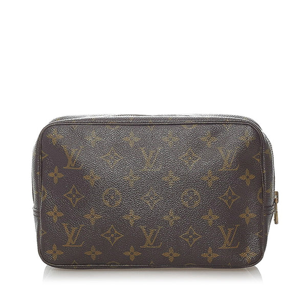 ルイ ヴィトン モノグラム トゥルース トワレット23 ボディバッグ ポーチ M47524 ブラウン PVC レディース LOUIS VUITTON 【中古】