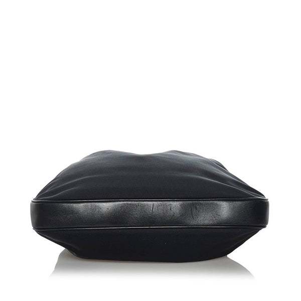 グッチ ワンショルダーバッグ 001 3341 ブラック ナイロン レザー レディース GUCCI 【中古】