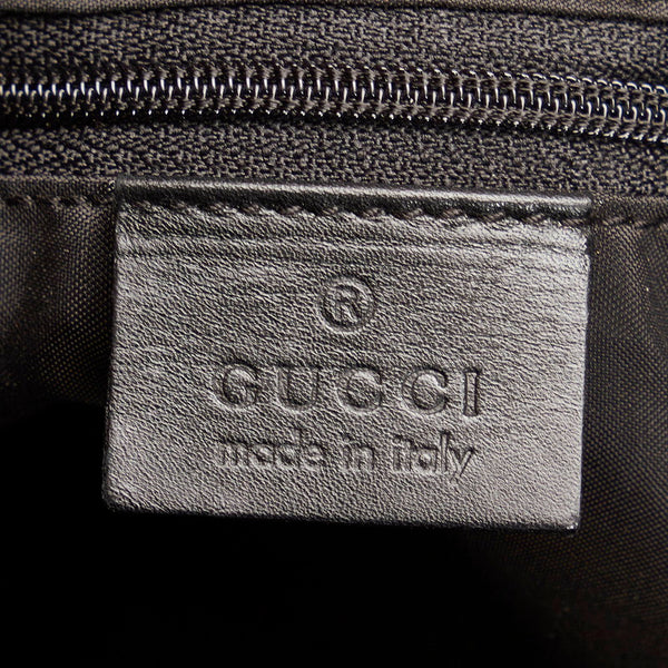 グッチ ワンショルダーバッグ 001 3341 ブラック ナイロン レザー レディース GUCCI 【中古】