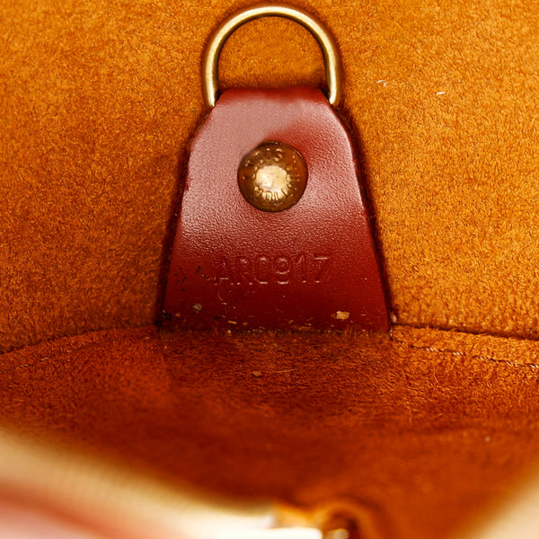ルイ ヴィトン エピ スフロ ハンドバッグ M52223 ケニアブラウン レザー レディース LOUIS VUITTON 【中古】