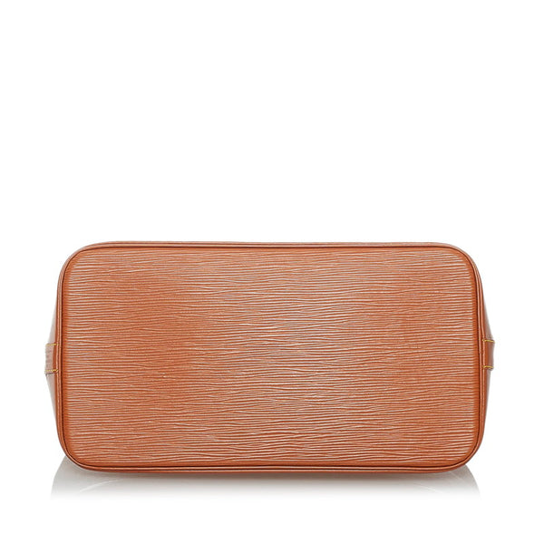 ルイ ヴィトン エピ アルマ M52143 ケニアブラウン レザー ハンドバッグ レディース LOUIS VUITTON 【中古】