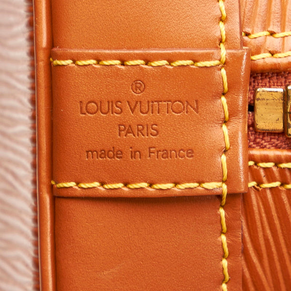 ルイ ヴィトン エピ アルマ M52143 ケニアブラウン レザー ハンドバッグ レディース LOUIS VUITTON 【中古】
