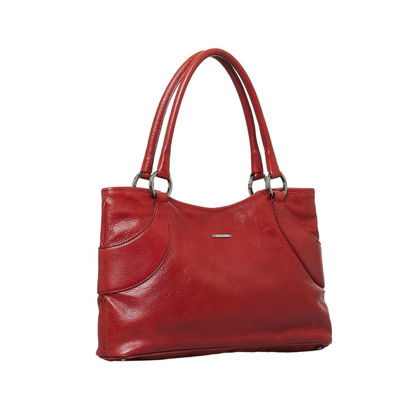 グッチ ハンドバッグ トートバッグ 113015 レッド レザー レディース GUCCI 【中古】