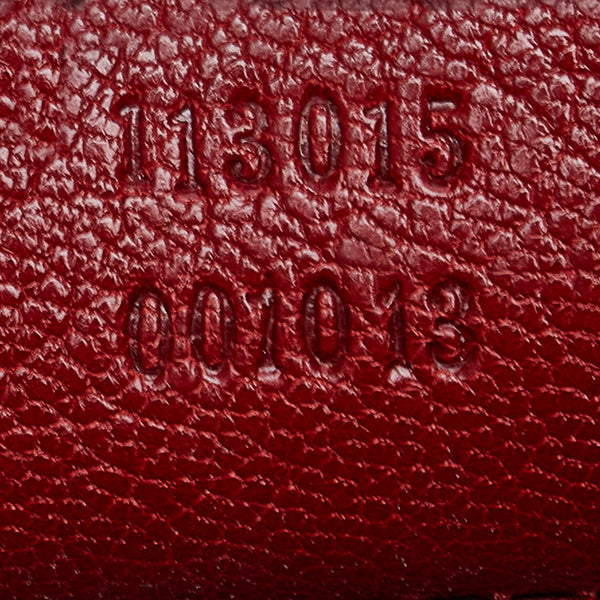 グッチ ハンドバッグ トートバッグ 113015 レッド レザー レディース GUCCI 【中古】
