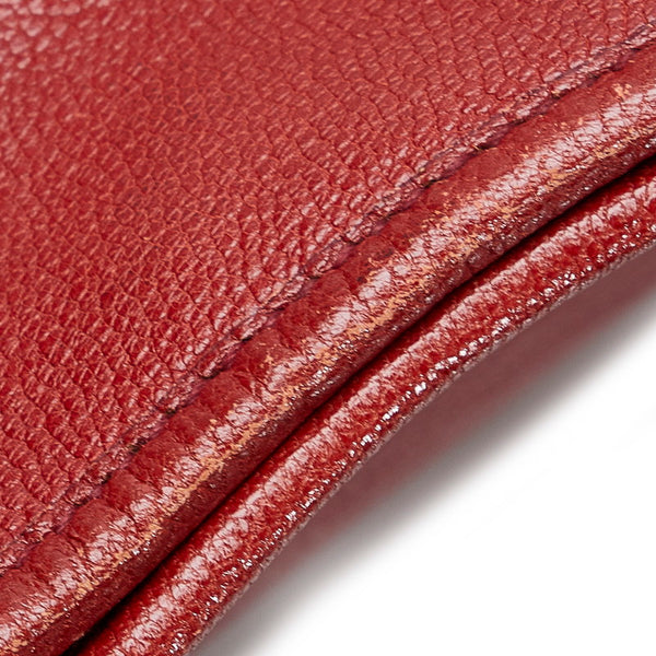 グッチ ハンドバッグ トートバッグ 113015 レッド レザー レディース GUCCI 【中古】