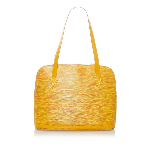 ルイ ヴィトン エピ リュサック トートバッグ M52289 タッシリイエロー レザー レディース LOUIS VUITTON 【中古】