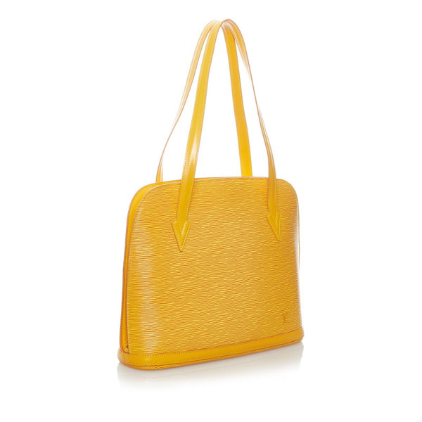 ルイ ヴィトン エピ リュサック トートバッグ M52289 タッシリイエロー レザー レディース LOUIS VUITTON 【中古】