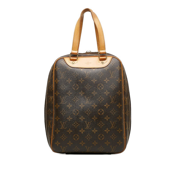 ルイ ヴィトン モノグラム エクスキュルシオン ハンドバッグ M41450 ブラウン PVC レザー レディース LOUIS VUITTON 【中古】