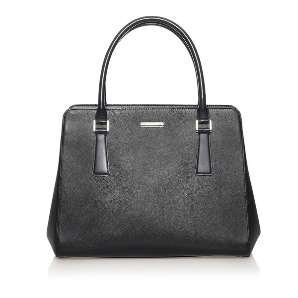 バーバリー ノバチェック ハンドバッグ ブラック レザー レディース BURBERRY 【中古】