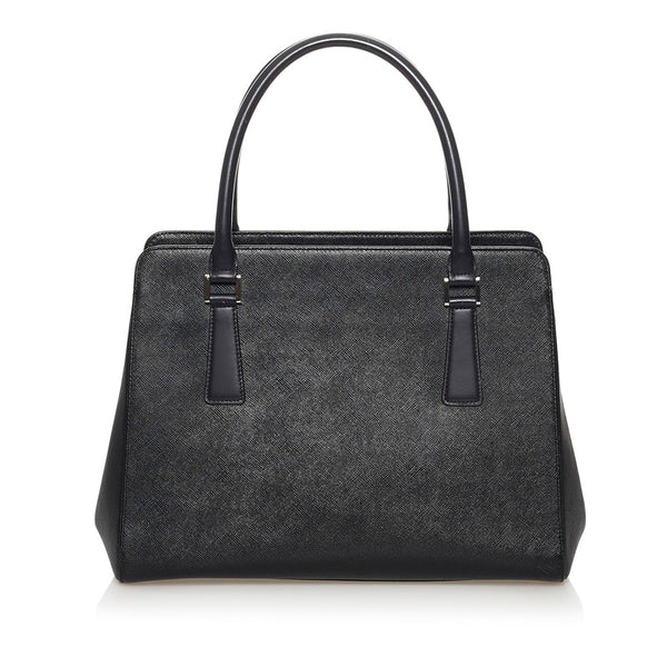 バーバリー ノバチェック ハンドバッグ ブラック レザー レディース BURBERRY 【中古】