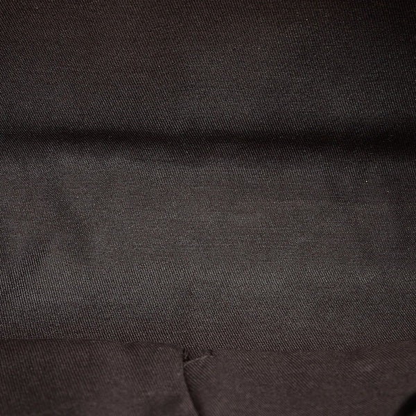 グッチ GGスプリーム 斜めがけ ショルダー 388924 ネイビー PVC レザー メンズ GUCCI 【中古】