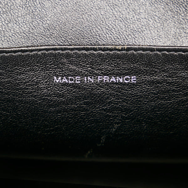 シャネル マトラッセ 復刻トート ココマーク トートバッグ ブラック シルバー金具 キャビアスキン レディース CHANEL 【中古】