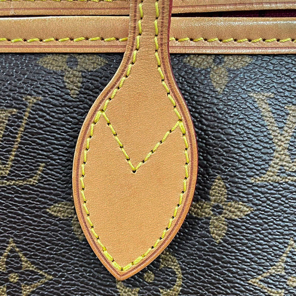 ルイ ヴィトン モノグラム ネヴァーフルMM M41178 ブラウン PVC レザー トートバッグ レディース LOUIS VUITTON 【中古】