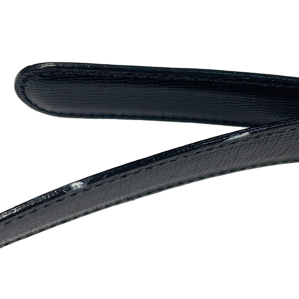 クリスチャンディオール ブラック レザー ショルダーバッグ トートバッグ レディース Christian Dior 【中古】