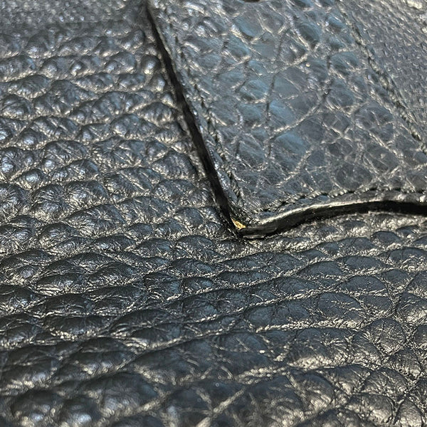 バーバリー ブラック レザー ビジネスバッグ ショルダーバッグ 2WAY メンズ BURBERRY 【中古】