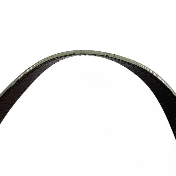 ロエベ リピートアナグラム ホワイト PVC レザー ハンドバッグ レディース LOEWE 【中古】